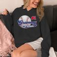 Grammy Rookie Of Year 1st Birthday Baseball Theme Matching Unisex Hoodie
