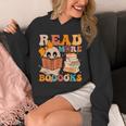 Groovy Booooks Ghost Read More Books Teacher Halloween Men Women Kids Unisex Hoodie Groovy Booooks Ghost Read More Books Teacher Halloween Men Women Kids Unisex Hoodie