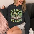 Groovy It's Good Luck To Read St Patrick's Day Book Lucky Unisex Hoodie Groovy It's Good Luck To Read St Patrick's Day Book Lucky Unisex Hoodie
