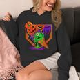 Halloween Baseball Ice Cream Drip Boys Girls Youth Unisex Hoodie Halloween Baseball Ice Cream Drip Boys Girls Youth Unisex Hoodie