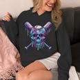 Halloween Baseball Skull Drip Baseball Lifestyle Boy Men Unisex Hoodie Halloween Baseball Skull Drip Baseball Lifestyle Boy Men Unisex Hoodie