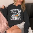 Halloween Book Lover Teacher Ghost Costume Haunted By My Tbr Unisex Hoodie