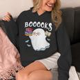 Halloween Books Librarian English Teacher Reader Reading Unisex Hoodie