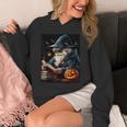 Halloween Girls Boys Wizard Book Pumpkin Kids Halloween Unisex Hoodie Halloween Girls Boys Wizard Book Pumpkin Kids Halloween Unisex Hoodie