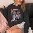 Halloween Horror Vintage Werewolf Vampire Comic Book Retro Unisex Hoodie