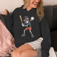 Halloween Skeleton Playing Baseball 67 Six Seven Meme Unisex Hoodie Halloween Skeleton Playing Baseball 67 Six Seven Meme Unisex Hoodie