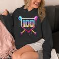 Happy 100 Days Of School Baseball Drip 100th Day Of School Unisex Hoodie Happy 100 Days Of School Baseball Drip 100th Day Of School Unisex Hoodie