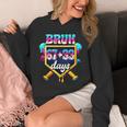Happy 6733 Days Of School Baseball Drip 100th Day Of School Unisex Hoodie