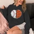 Heart 67 Meme Baseball Basketball Pocket Valentine's Day Tee Unisex Hoodie