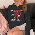 Heart Love Baseball Valentine Outfit Men Boy Unisex Hoodie Heart Love Baseball Valentine Outfit Men Boy Unisex Hoodie