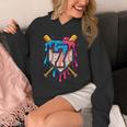 HUGvyn 7th Birthday Baseball Ice Cream Drip Number 7 Kid Boy Unisex Hoodie HUGvyn 7th Birthday Baseball Ice Cream Drip Number 7 Kid Boy Unisex Hoodie