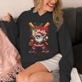 HUGvyn Santa Playing Baseball Ice Cream Drip Christmas Boys Unisex Hoodie HUGvyn Santa Playing Baseball Ice Cream Drip Christmas Boys Unisex Hoodie