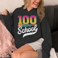 Ice Cream Drip 100 Days Of School Baseball Boys 100th Day Unisex Hoodie