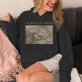 I'Ll Be In My Office Retro Cat Reading Book Nerd Read Reader Unisex Hoodie