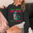 I'm A Book Dragon Not A Worm Books Reading Quotes Fun Unisex Hoodie