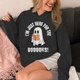 I'm Just Here For The Books Read More Boooks Halloween Unisex Hoodie