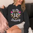It's My 12th Birthday Baseball Fan Celebration Unisex Hoodie It's My 12th Birthday Baseball Fan Celebration Unisex Hoodie