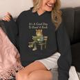 It’s A Good Day To Read A Book – Reading Cat Unisex Hoodie