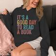 It's A Good Day To Read A Book Retro Vintage Unisex Hoodie