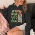 Its Good Luck To Read Rainbow Reading Books Unisex Hoodie