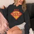 Jesus Is My Superhero Hero Fun Comic Book Unisex Hoodie