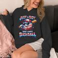 Just A Boy Who Loves Baseball Patriotic Drip For Youth Boys Unisex Hoodie Just A Boy Who Loves Baseball Patriotic Drip For Youth Boys Unisex Hoodie