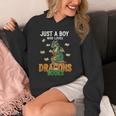Just a Boy Who Loves Dragons And Books Reading Dragon Unisex Hoodie Just a Boy Who Loves Dragons And Books Reading Dragon Unisex Hoodie