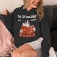 Just A Girl Who Loves Anime And Reading Books Unisex Hoodie Just A Girl Who Loves Anime And Reading Books Unisex Hoodie