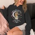 Just a Girl Who Loves Cats Books And Coffee Cartoon Cat Unisex Hoodie Just a Girl Who Loves Cats Books And Coffee Cartoon Cat Unisex Hoodie