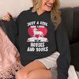 Just A Girl Who Loves Horses And Books Heart Reading Unisex Hoodie Just A Girl Who Loves Horses And Books Heart Reading Unisex Hoodie