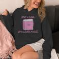 Just a Girl Who Loves Magic Spells Book Unisex Hoodie Just a Girl Who Loves Magic Spells Book Unisex Hoodie