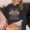Just A Girl Who Loves Squirrels And Books Reading Squirrel Unisex Hoodie