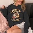 Just Like Grammar Used To Make Bread Book Read Synonym Rolls Unisex Hoodie