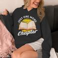 Just One More Chapter Book Reading Bookworm Unisex Hoodie Just One More Chapter Book Reading Bookworm Unisex Hoodie