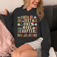 Just One More Chapter Book Reading Lover Bookworm T-Shirt Unisex Hoodie