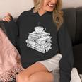 Just One More Chapter Book Reading For Book Lovers Unisex Hoodie