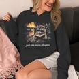 Just One More Chapter Bookish Raccoon Reading Book Reader Unisex Hoodie Just One More Chapter Bookish Raccoon Reading Book Reader Unisex Hoodie