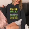 Just One More Chapter Bookworm Book Reading Unisex Hoodie Just One More Chapter Bookworm Book Reading Unisex Hoodie