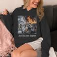 Just One More Chapter Dumpster Raccoon Reading Book Unisex Hoodie
