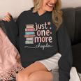 Just One More Chapter Pastel Book Lover Cute Adorable Unisex Hoodie Just One More Chapter Pastel Book Lover Cute Adorable Unisex Hoodie