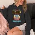 I Just Want All The Books Reading Literary Unisex Hoodie I Just Want All The Books Reading Literary Unisex Hoodie