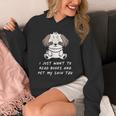 I Just Want To Read Books And Pet My Shih Tzu Dog Kawaii For Men Women Kids Unisex Hoodie I Just Want To Read Books And Pet My Shih Tzu Dog Kawaii For Men Women Kids Unisex Hoodie