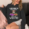 I Just Want To Read Books And Pet My Westies Unisex Hoodie