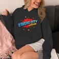 Kansas City Missouri MO Pop Art Comic Book Inspired Unisex Hoodie