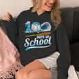 Kid 100 Days Of School Drip Baseball Ice Cream 100th Day Boy Unisex Hoodie