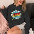 Kids Boys Ezra Comic Book Superhero Name Unisex Hoodie