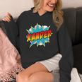 Kids Boys Xander Name Comic Book Superhero Unisex Hoodie