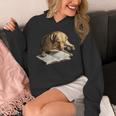 Labrador Retriever Dog Bookworm Reading Book Graphic Unisex Hoodie Labrador Retriever Dog Bookworm Reading Book Graphic Unisex Hoodie