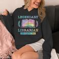 Legendary Librarian Established 1983 Library Book Birthday Unisex Hoodie