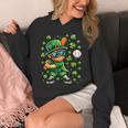 Leprechaun Playing Baseball Happy St Patricks Day Men Boys Unisex Hoodie Leprechaun Playing Baseball Happy St Patricks Day Men Boys Unisex Hoodie